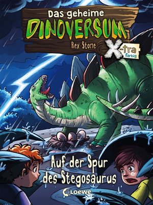 cover image of Das geheime Dinoversum Xtra (Band 7)--Auf der Spur des Stegosaurus